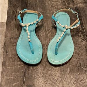 Gorgeous Tiffany Blue Sandals 🤍
